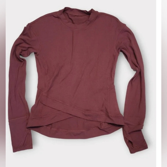 Size 4/6 (S) - Lululemon Close to Crossing Long Sleeve *Rulu - Picture 1 of 2